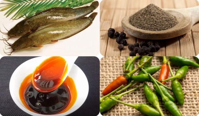 Sơ chế cá trê thật kỹ để khử sạch mùi tanh và nhớt