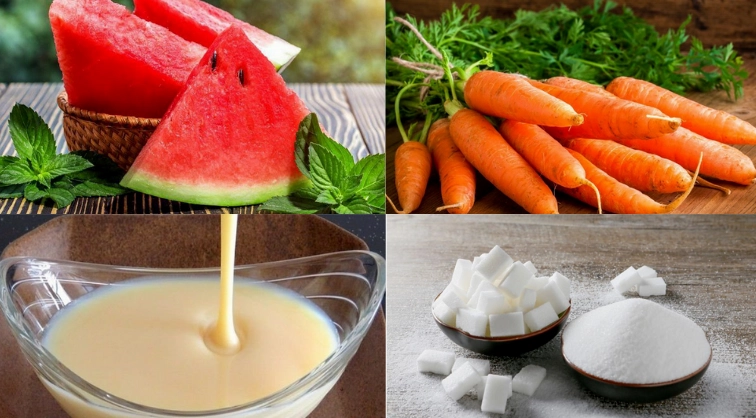 Sơ chế dưa hấu và các nguyên liệu trái cây khác