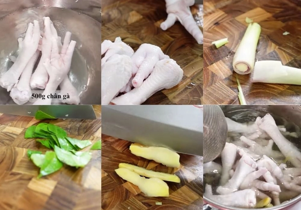 Sơ chế nguyên liệu