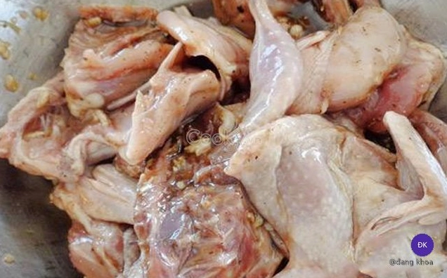 Sơ chế và tẩm ướp chim cút cùng các gia vị