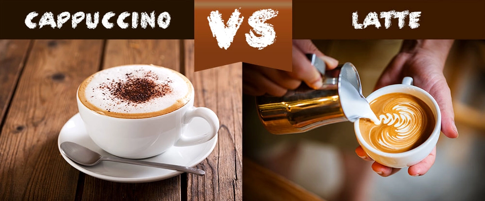 So sánh sự khác nhau giữa Cappuccino và Café Latte