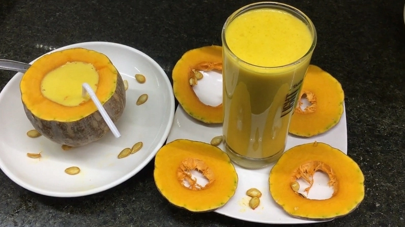 Sữa bí đỏ có nguồn dinh dưỡng vô cùng dồi dào