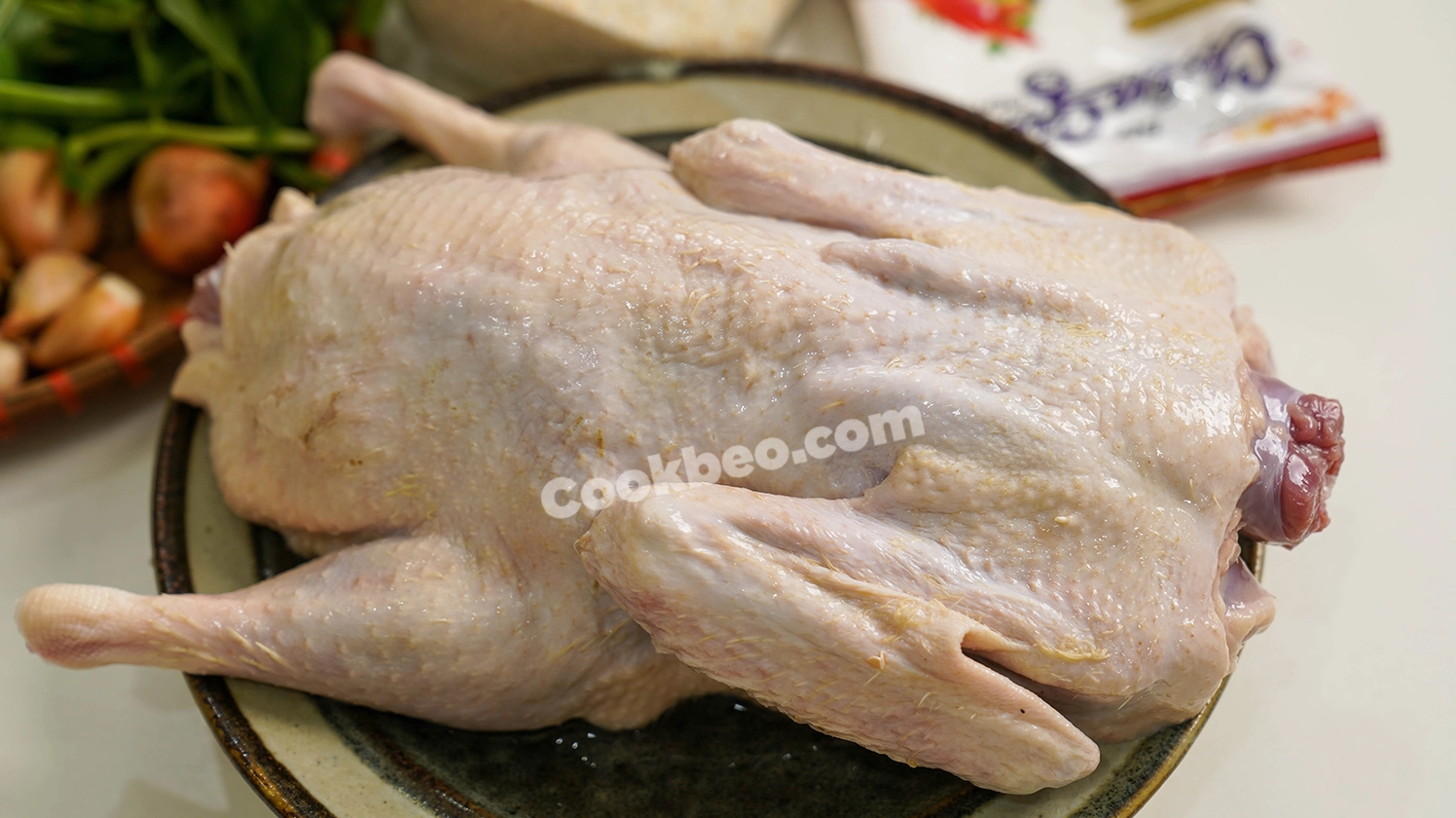 Thịt vịt tươi ngon đã được làm sạch và chặt miếng vừa ăn