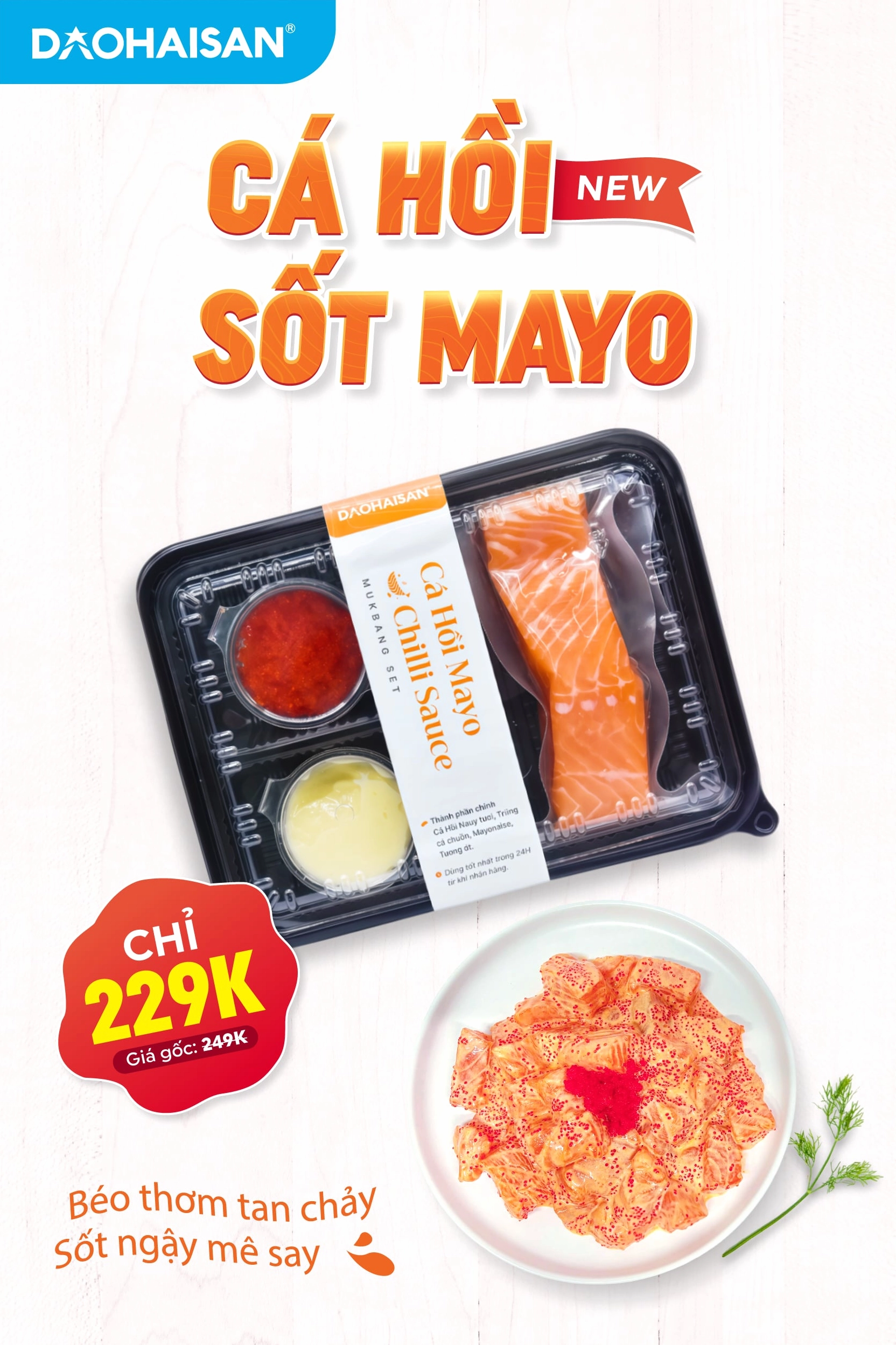 Thưởng thức cá cơm chiên giòn rụm cùng nước xốt chua ngọt