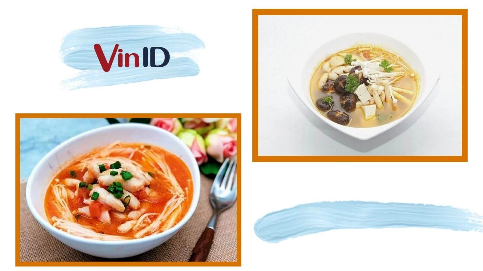 Tô canh nấm kim châm thơm ngon bốc khói nghi ngút