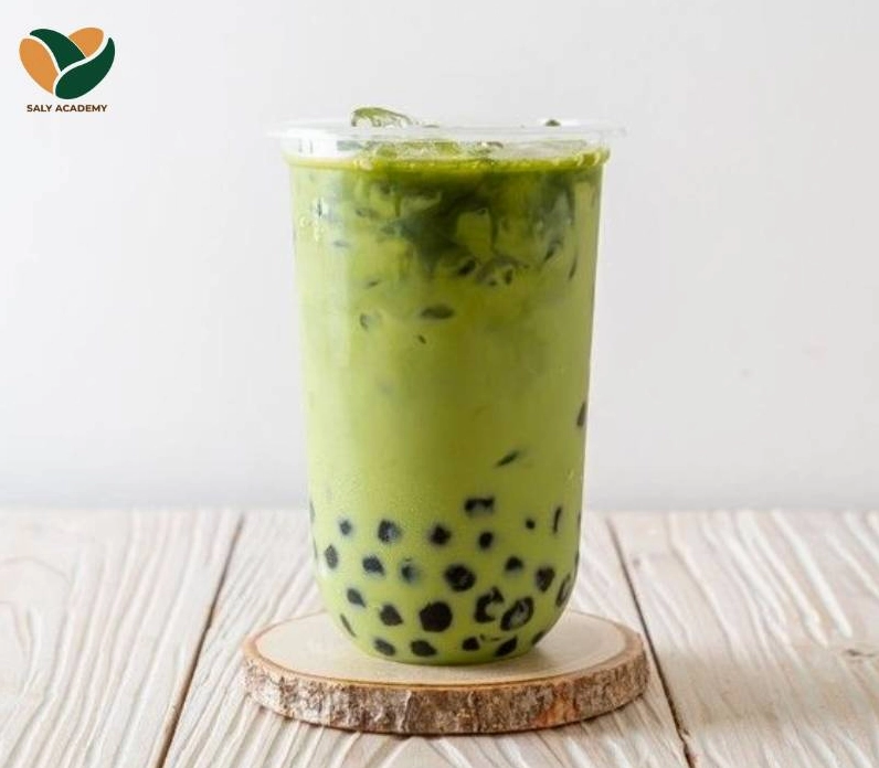 Trà sữa Thái xanh kết hợp trân châu dai ngon