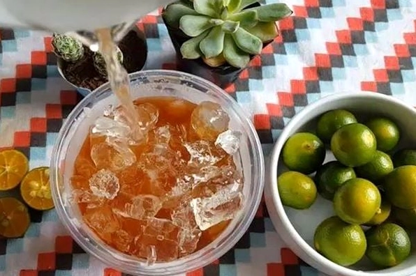 Trà tắc xí muội chua ngọt mặn hương vị hấp dẫn