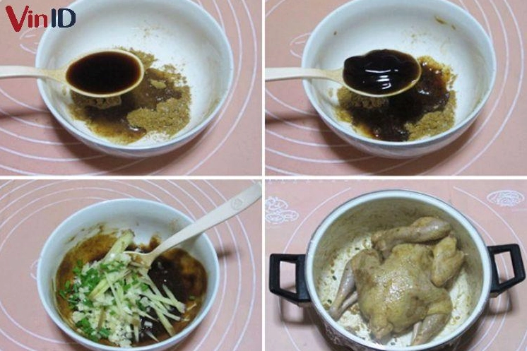 Ướp gà thật đều gia vị để món ăn đậm đà hơn